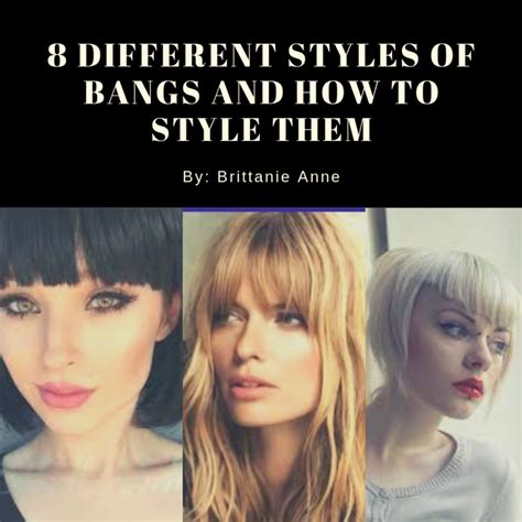 8 Different Styles Of Bangs And How To Wear Them Hubpages