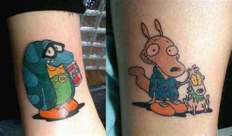 Filburt And Rocko Ftw Cartoon Tattoos Tattoos 90s Cartoons