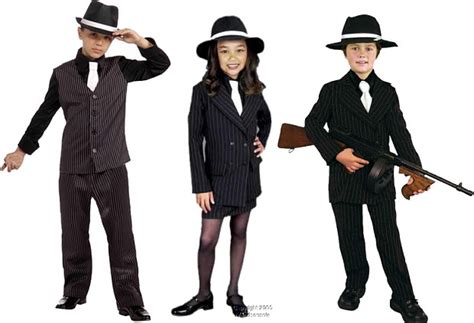 Kids Gangster Halloween Costume Findabuy