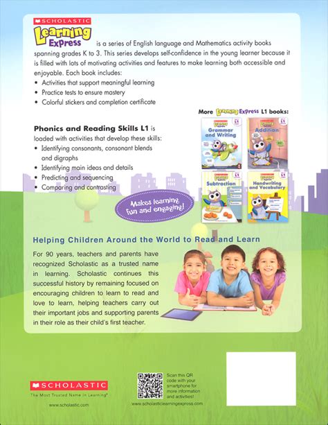Learning Express Level 1 Phonics And Reading Skills Workbook