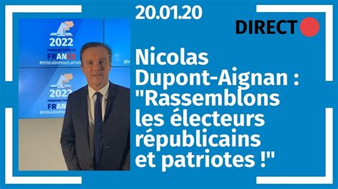 » dans un courriel daté du 1er mars et adressé à l'association nationalité citoyenneté identité (voir. Présidentielle 2022 : Dupont-Aignan souhaite une "primaire ...