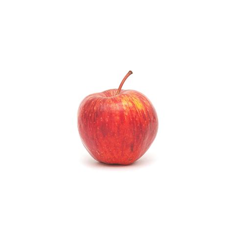 One Red Apple Isolated On A White Background 8137973 Stock Photo At