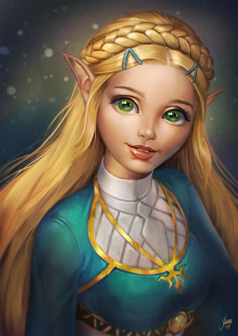Princess Zelda By Junejenssen On Deviantart
