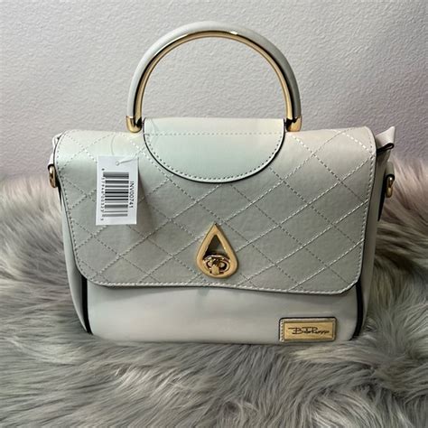 Bella Russo Bags Nwt Bella Russo Grey Gold Handbag Purse With