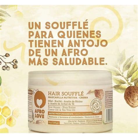 Mascarilla Nutritiva Afro Love Hair Souffle Nutritivo Aceite De