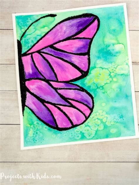Beautiful Watercolor Butterfly Painting For Kids To Make Story