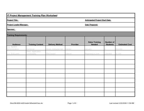 8 Best Images Of Printable Project Template Project Management Task