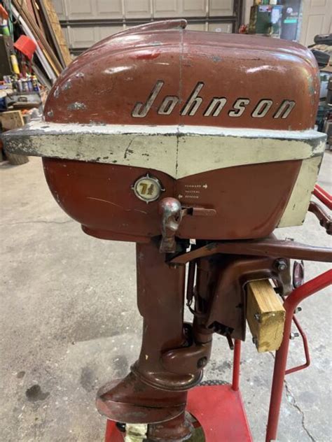 1956 Johnson Seahorse 75 Hp Complete Outboard Motor For Sale Online Ebay