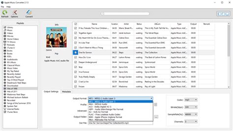 The most common source formats are: What is a quick method to convert my iTunes library to MP3 ...
