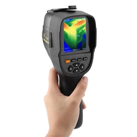Ht 19 Handheld Infrared Temperature Heat Ir Digital Thermal Imager Detector Camera With Storage