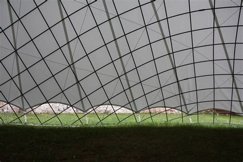 Gallery Of Inexpensive Easy To Build Gridshell Pavilion Uses Air