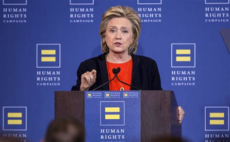 hillary clinton targets gop rivals ridiculousness on gay rights cbs news