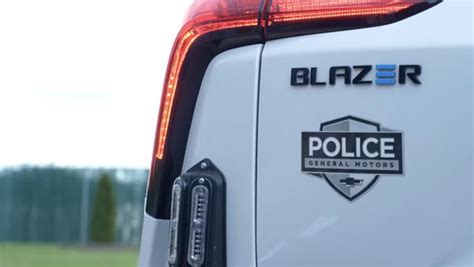 Chevy Blazer Ev Ppv Police Car Ready To Hit The Streets