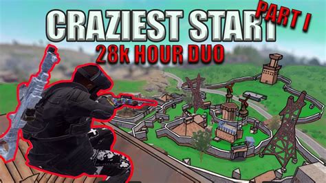 The Craziest Start Ever In My K Hours Rust Part Youtube