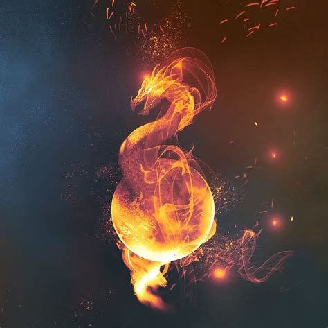 Fire Dragon Sphere By Nicolas Camiade Imaginarydragons