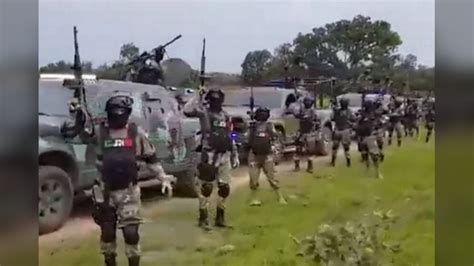 Intimidation Tactics Video Showing ‘cartel Army With Armored Vehicles