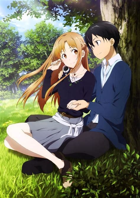 Pin By Andrea Wulf On Couple Anime Sword Art Online Wallpaper