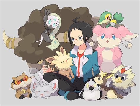 Snivy Cheren Minccino Meloetta Meloetta And 8 More Pokemon And 1