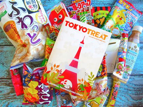 Tokyo Treat Japanese Candy Subscription Box Unboxing November 2017