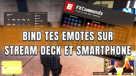 FXCOMMANDS FIVEM TUTORIEL FR BIND EMOTES STREAM DECK GTA RP YouTube