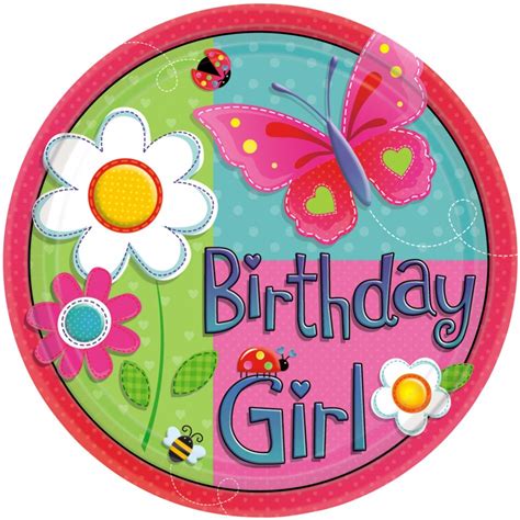 Happy Birthday Girl Clipart Clip Art Library