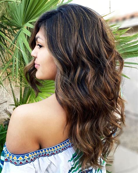 10 Different Ways Of Rocking Brown Hair Colors With Highlights in 2021 | Darkest brown hair with ...