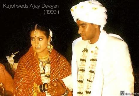 Kajol And Ajay Devagn Marriage Photos