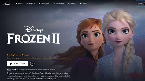 Surprise Frozen 2 Is On Disney Plus Right Now Techradar