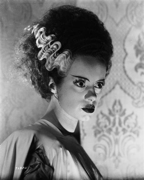 Elsa Lanchester As The Bride Of Frankenstein Bride Of