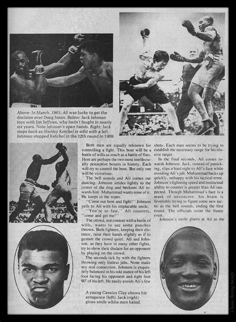 Muhammad Ali V Jack Johnson Fantasy Fight Boxrec