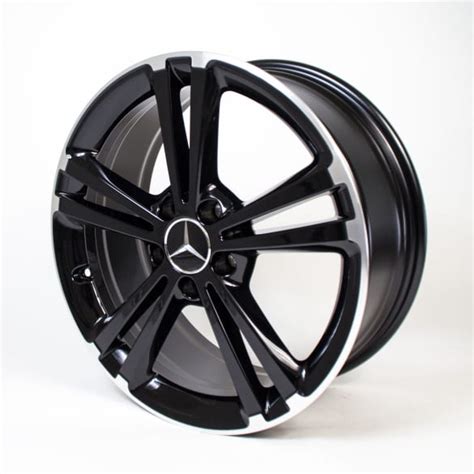 18 Inch A Class W177 Genuine Mercedes Benz Rim Set Black