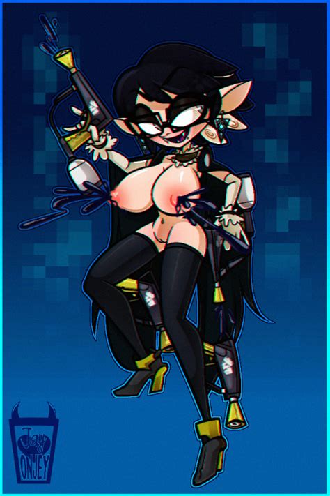Commission Inkling Bayonetta By Jay Onjey Hentai Foundry
