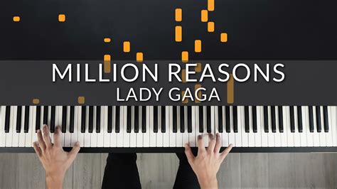 Million Reasons Lady Gaga Tutorial Of My Piano Cover Youtube