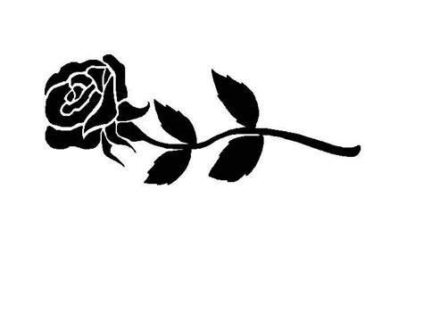 Black Rose Clip Art Clipart Best
