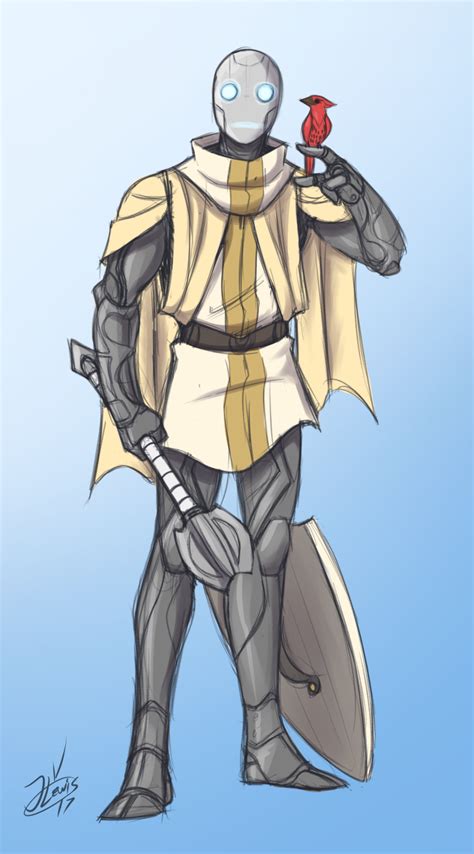 Warforged Cleric By Thatweirdguyjosh Character Art Fantasy Character