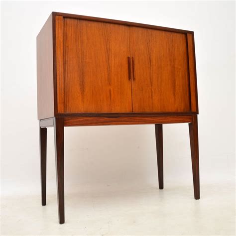 1960s Vintage Danish Rosewood Drinks Cabinet Retrospective Interiors Retro Furniture