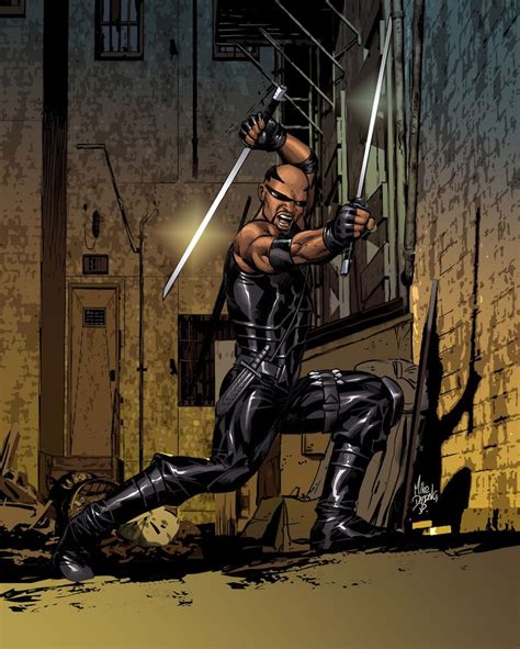 Blade By Mike Deodato Jr Marvel Comics Marvel Super Heróis Artistas
