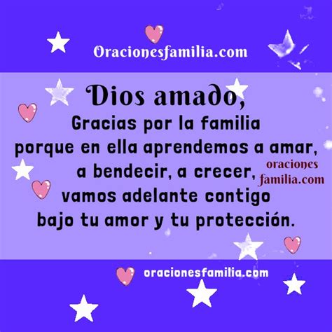 Dios Protege A Mi Familia Y Da Bendiciones Oración Por La Familia