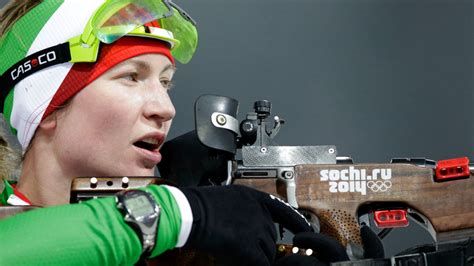 Domracheva Wins First Belarusian Medal Of Sochi Usa Today Sports Wire