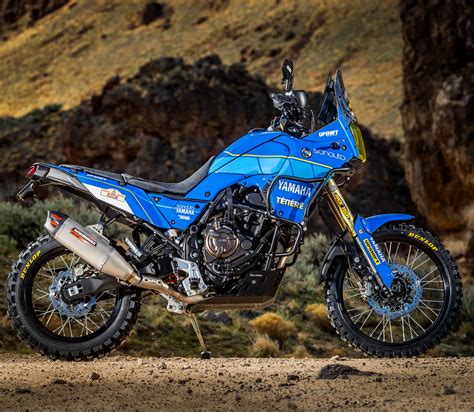 2019 2023 Yamaha Tenere 700 Graphics Kit Rally Blue Upshift