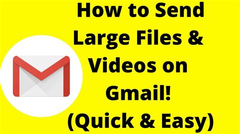 How To Send Large Videos On Gmailhow To Send Attachments Larger Than