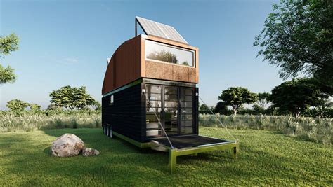 The Natura Tiny House Is A Rolling Self Sufficient Not So Tiny