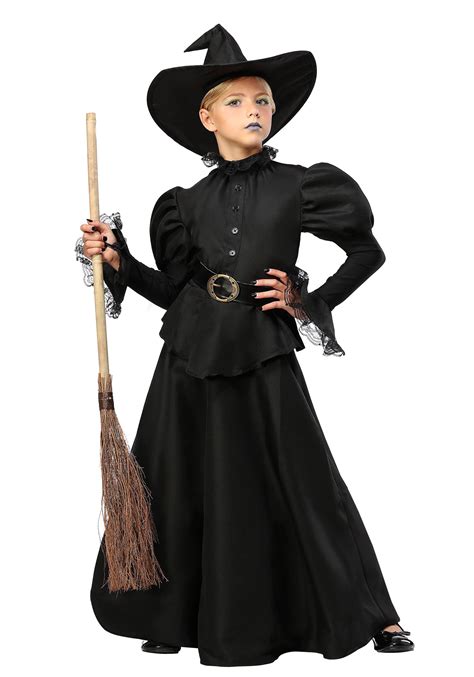 Disfraz De Chicas De Brujas Negras Clásicas Multicolor Yaxa Store