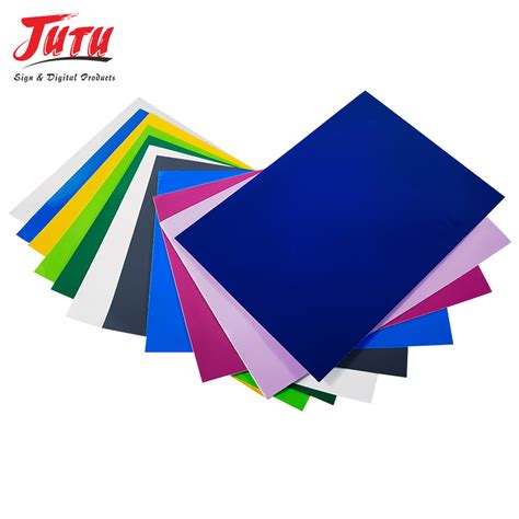 Jutu Easy Stickers Color Cutting Vinyl For Shipping Labels Bottled