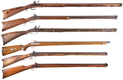 Six Modern Black Powder Long Guns Rock Island Auction