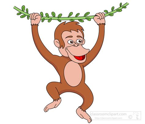 Monkey Clip Art For Teachers Free Clipart Images 3