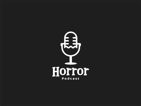 Horror Podcast Logo Design By Yulian Rahman On Dribbble