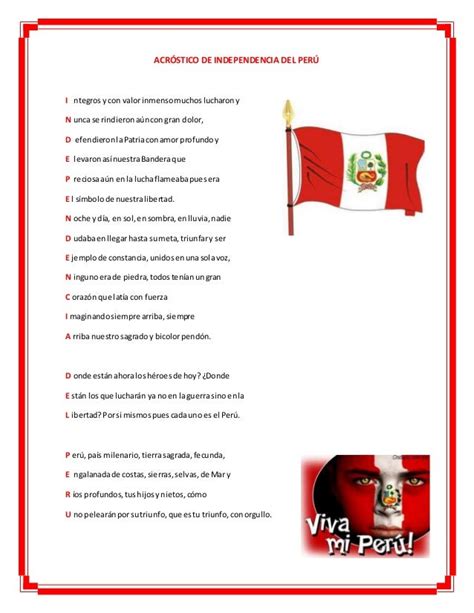 Acrostico De Bandera Mexicana Back Gyoc