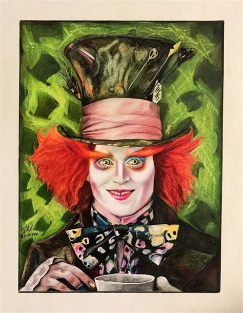 The Mad Hatter Drawing Mad Hatter Cartoon Mad Hatter Drawing