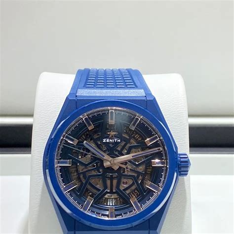 Wts Zenith Defy Classic Blue Ceramic Watchcharts